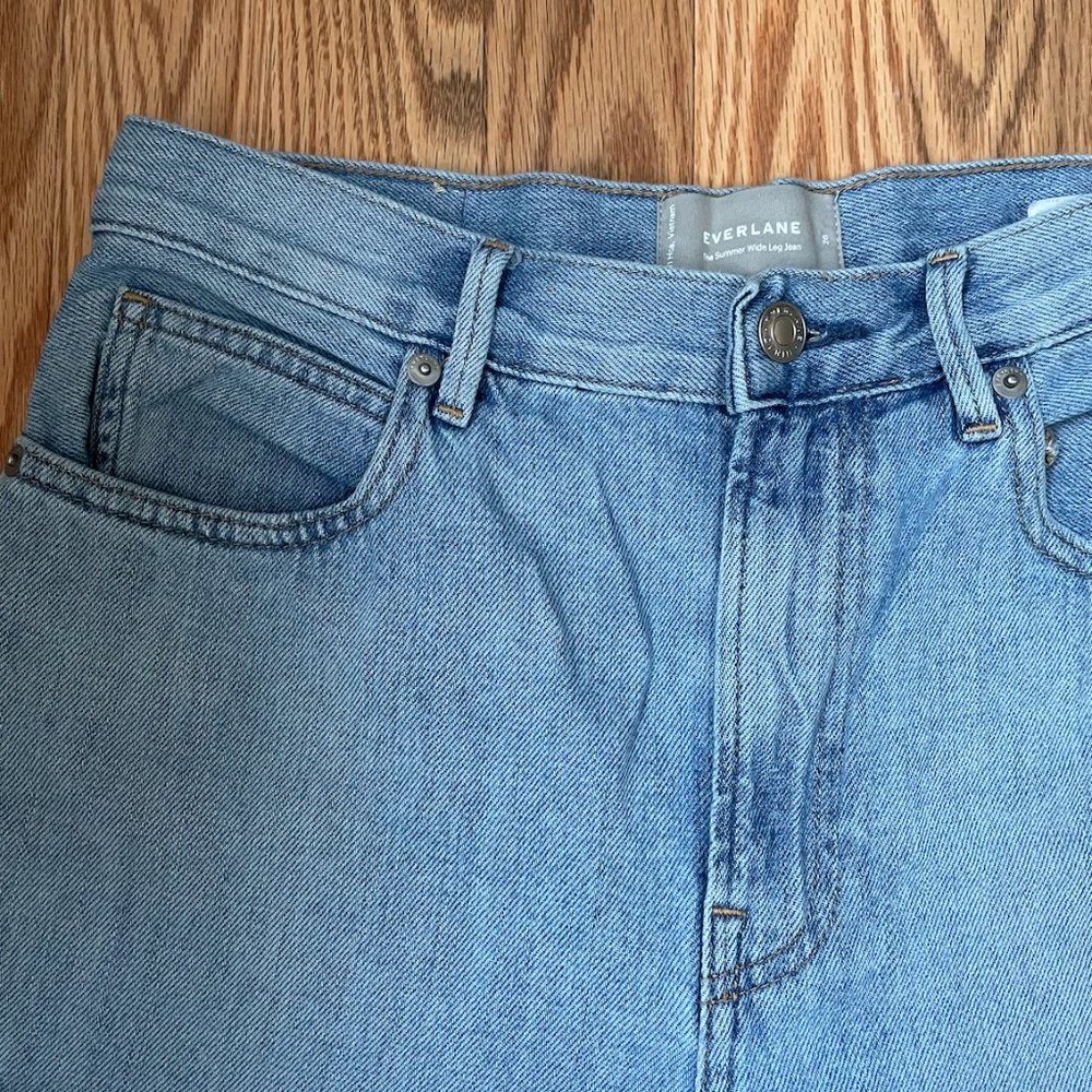 Everlane Summer Wide Leg Jean